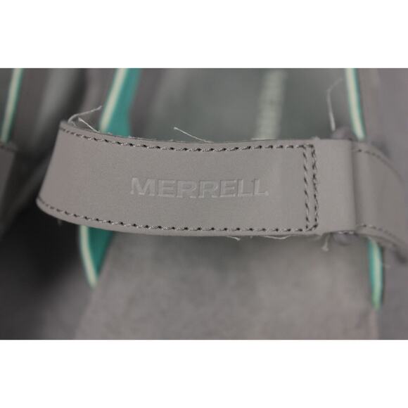 MERRELL TERRAN ARI BACKSTRAP STRAPPY SANDALS WOMENS 8 J94028 Teal/Gray Summer - Picture 9 of 10